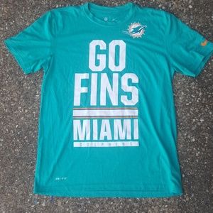 miami dolphins dri fit shirt